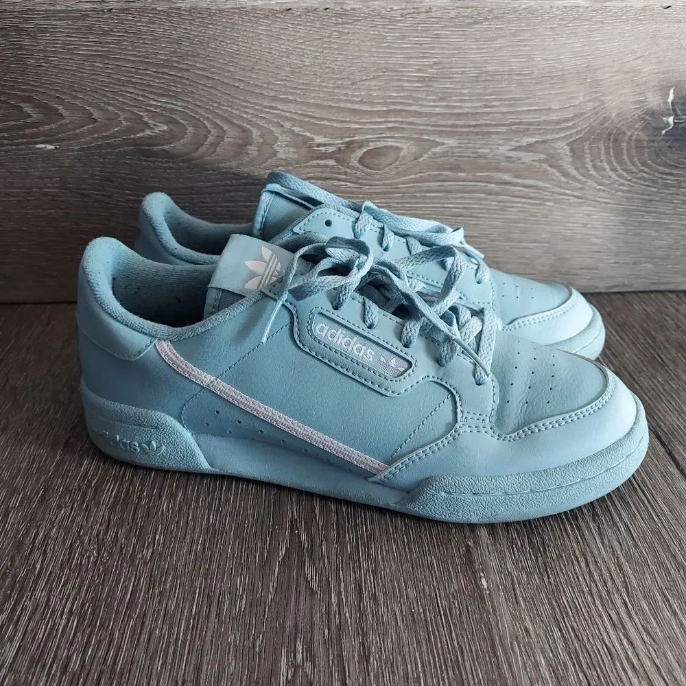 Adidas Continental 80 Blue Casual Shoe Sneakers Size 5.5